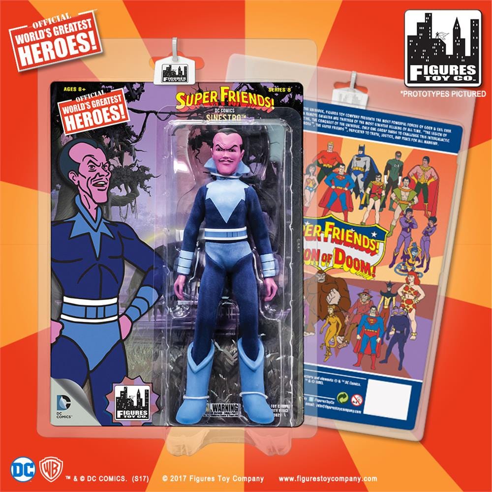 Super Friends Retro Action Figures Series 6: Sinestro