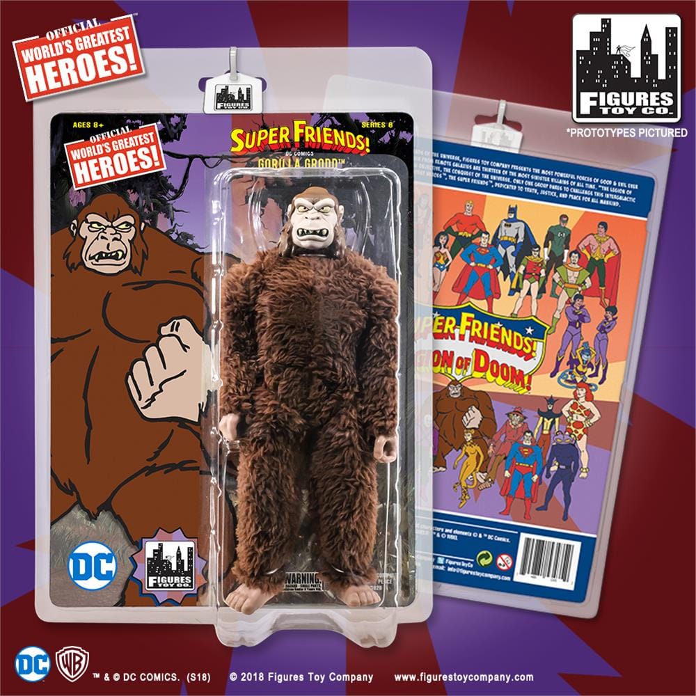 Super Friends Retro Action Figures Series: Gorilla Grodd