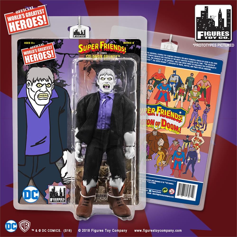 Super Friends Retro Action Figures Series: Solomon Grundy