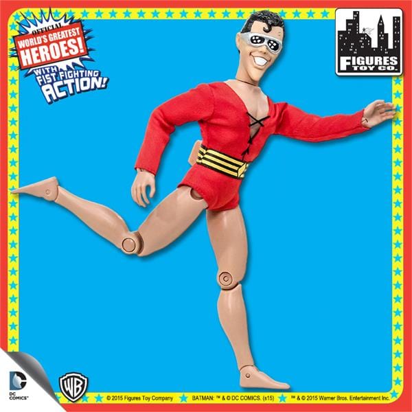 Super Powers 8 Inch Action Figures With Fist Fighting Action Series 3: Plastic Man