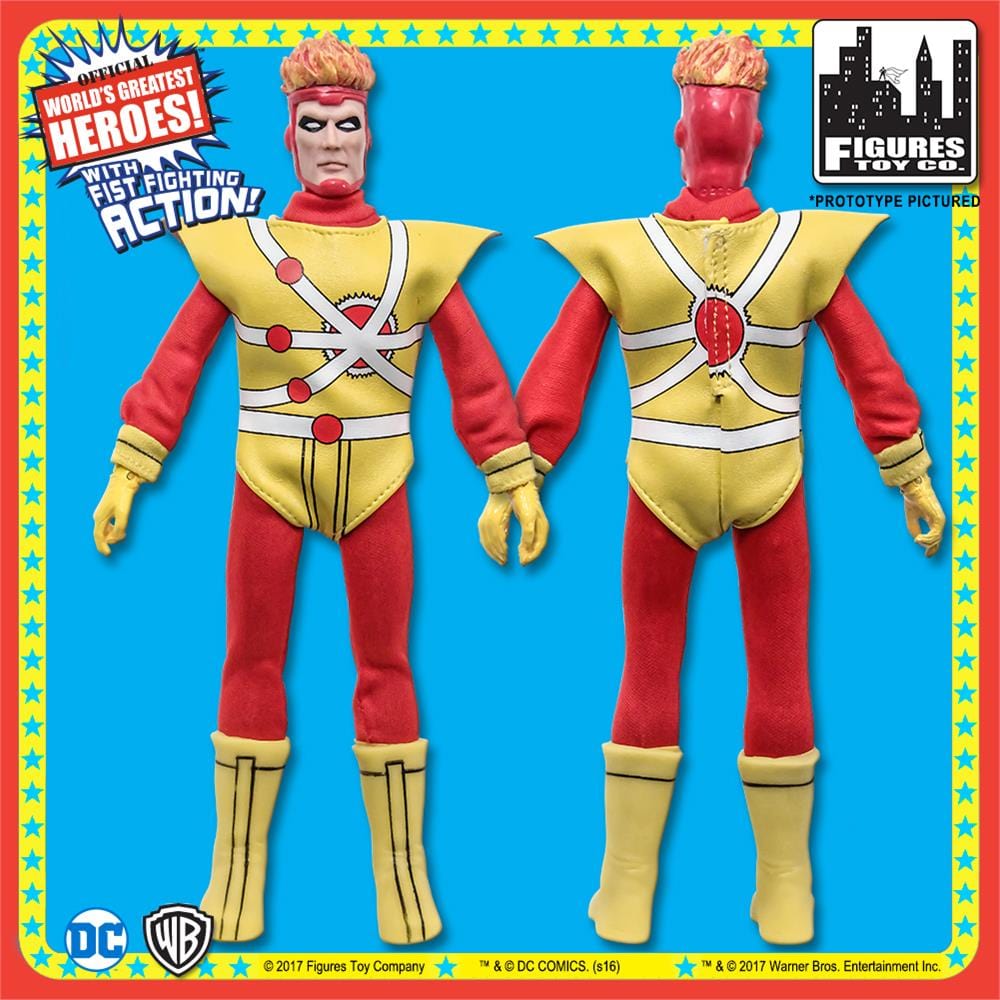 Super Powers 8 Inch Action Figures With Fist Fighting Action Series: Firestorm