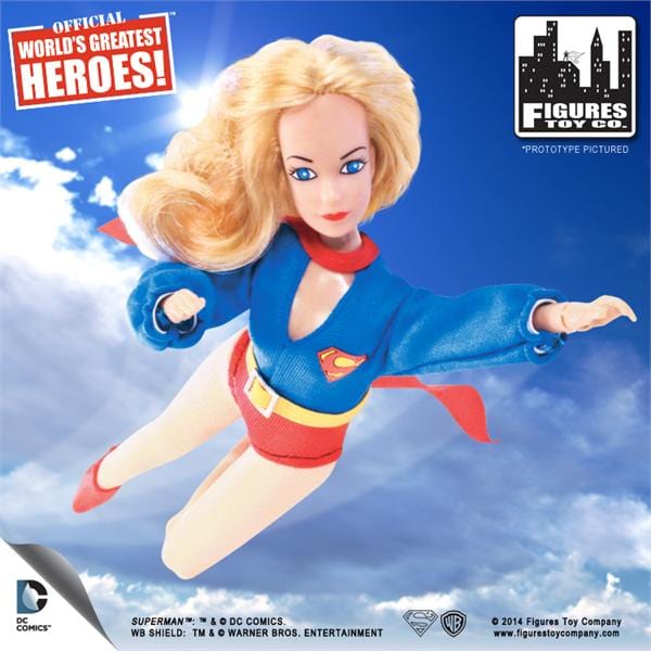 Superman Retro 8 Inch Action Figures Series 1: Supergirl
