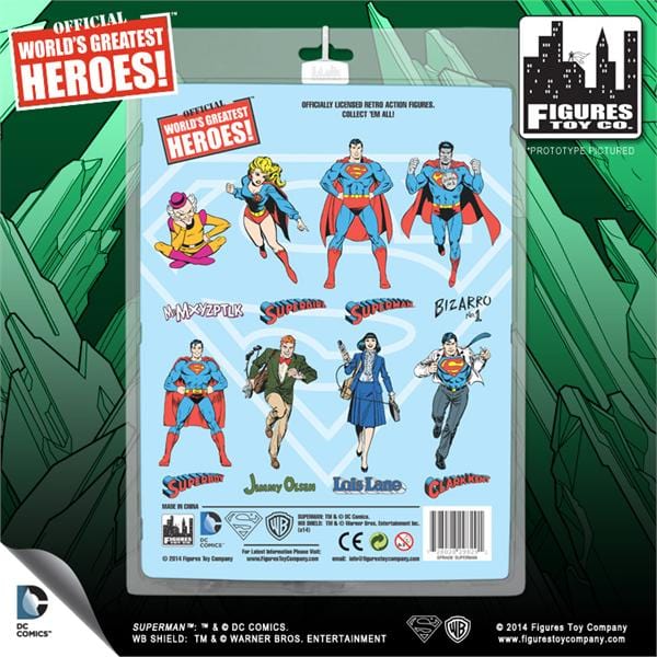 Superman Retro 8 Inch Action Figures Series 1: Superman (EARLY BIRD EDITION)