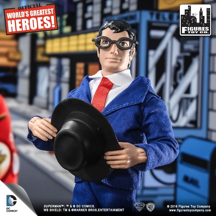 Superman Retro 8 Inch Action Figures Series 2: Clark Kent