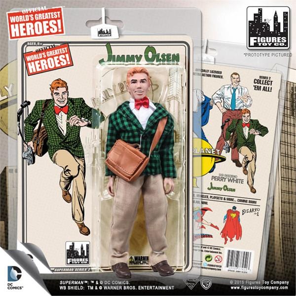 Superman Retro 8 Inch Action Figures Series 2: Jimmy Olsen