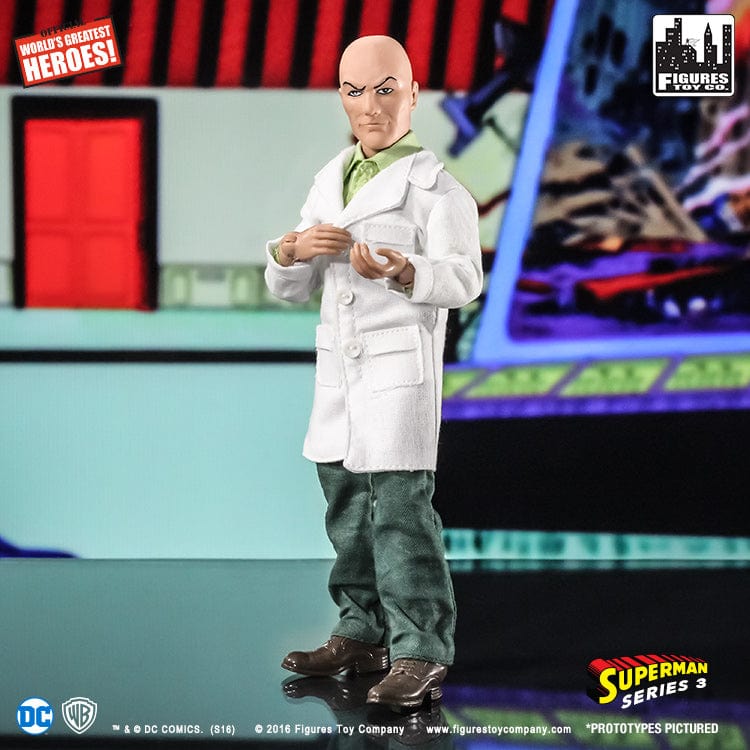 Superman Retro 8 Inch Action Figures Series 3: Lex Luthor