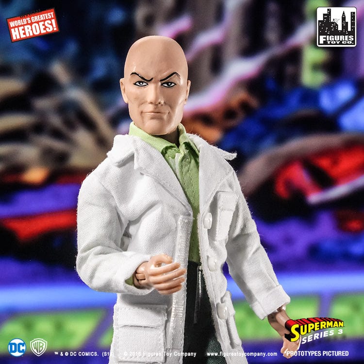 Superman Retro 8 Inch Action Figures Series 3: Lex Luthor