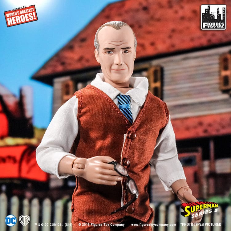 Superman Retro 8 Inch Action Figures Series 3: Pa Kent