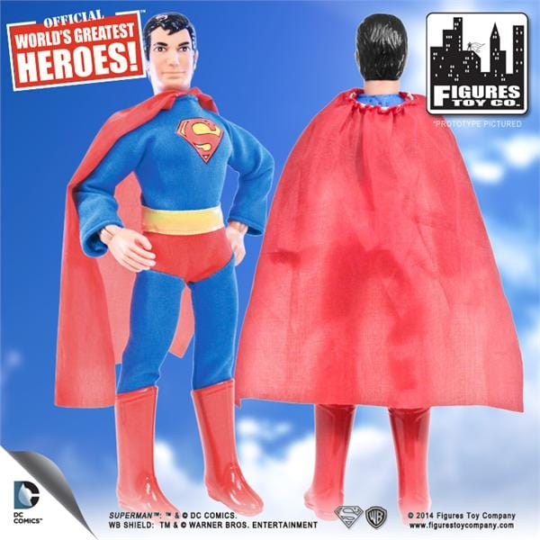 Superman Retro Action Figures Series 1: Loose In Factory Bag