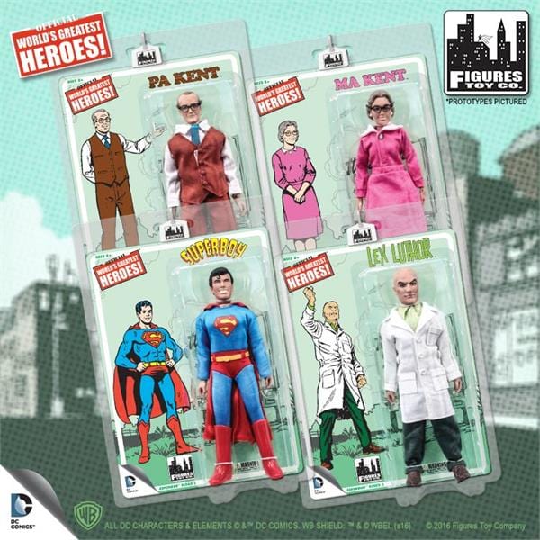 Superman Retro Action Figures Series 3: Loose In Factory Bag