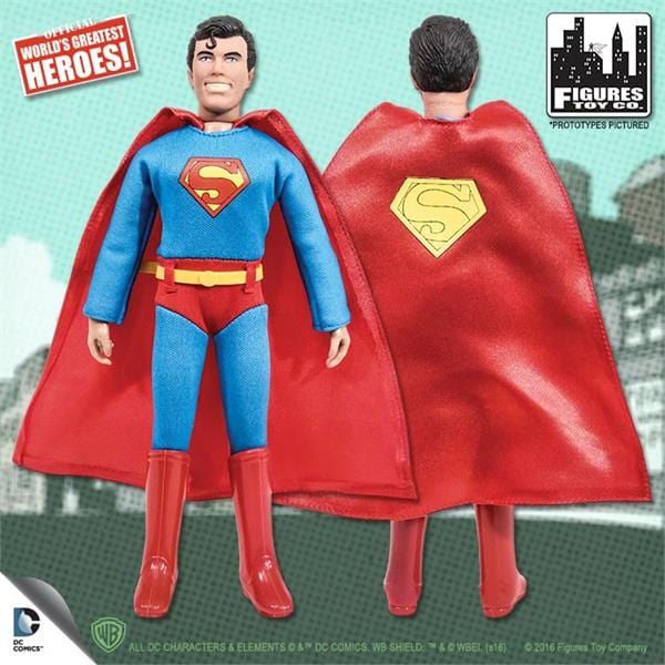 Superman Retro Action Figures Series 3: Loose In Factory Bag