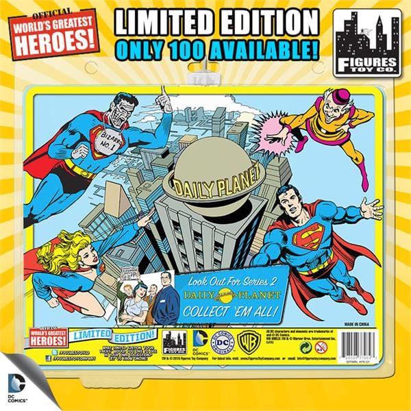 Superman Retro Action Figures Series One Four Pack