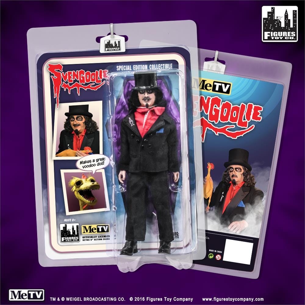 Svengoolie 8 Inch Retro Action Figure