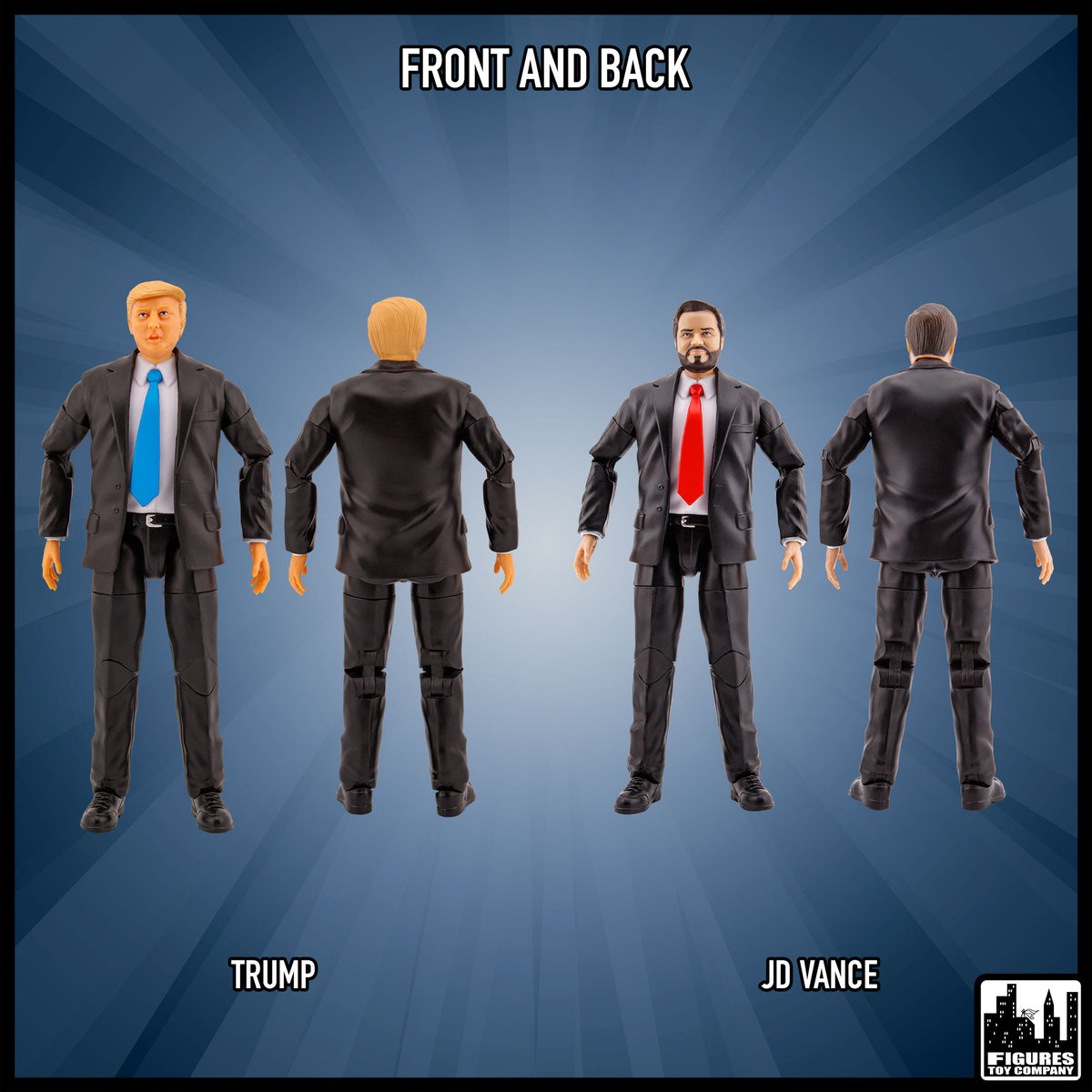Talking Trump Vance Two Pack 05 Front Back