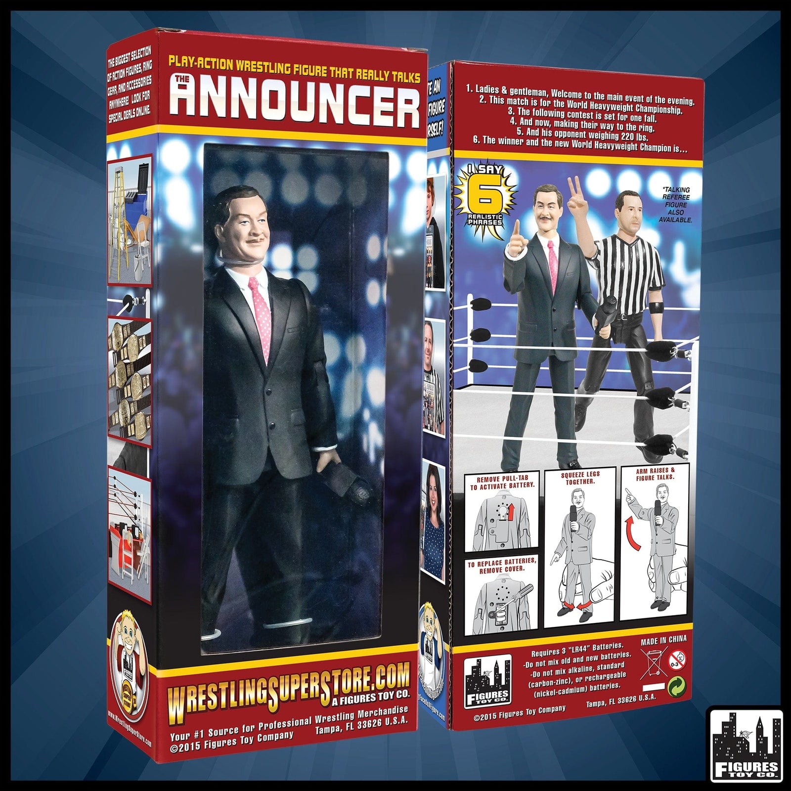 Talking Wrestling Action Figures for WWE & AEW Action Figures Figures
