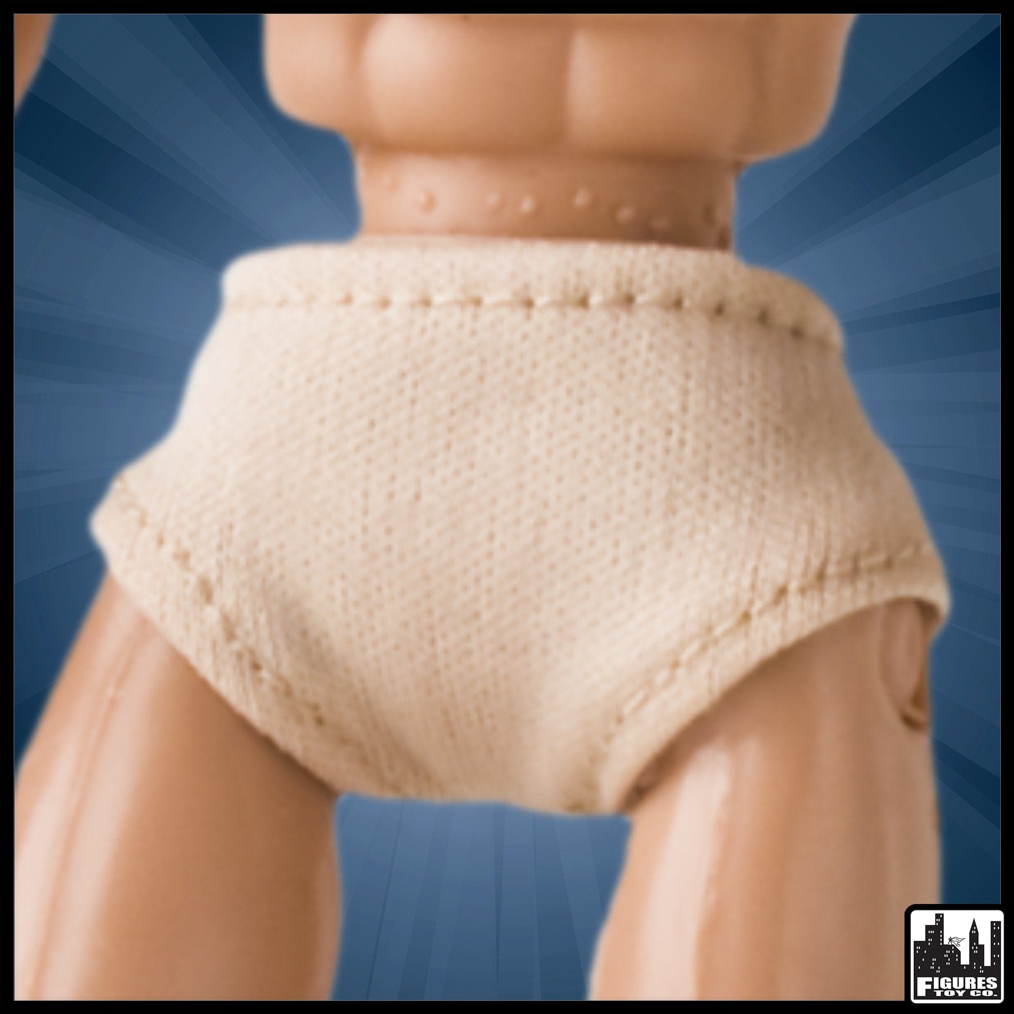 Tan Wrestling Trunks for WWE Wrestling Action Figures