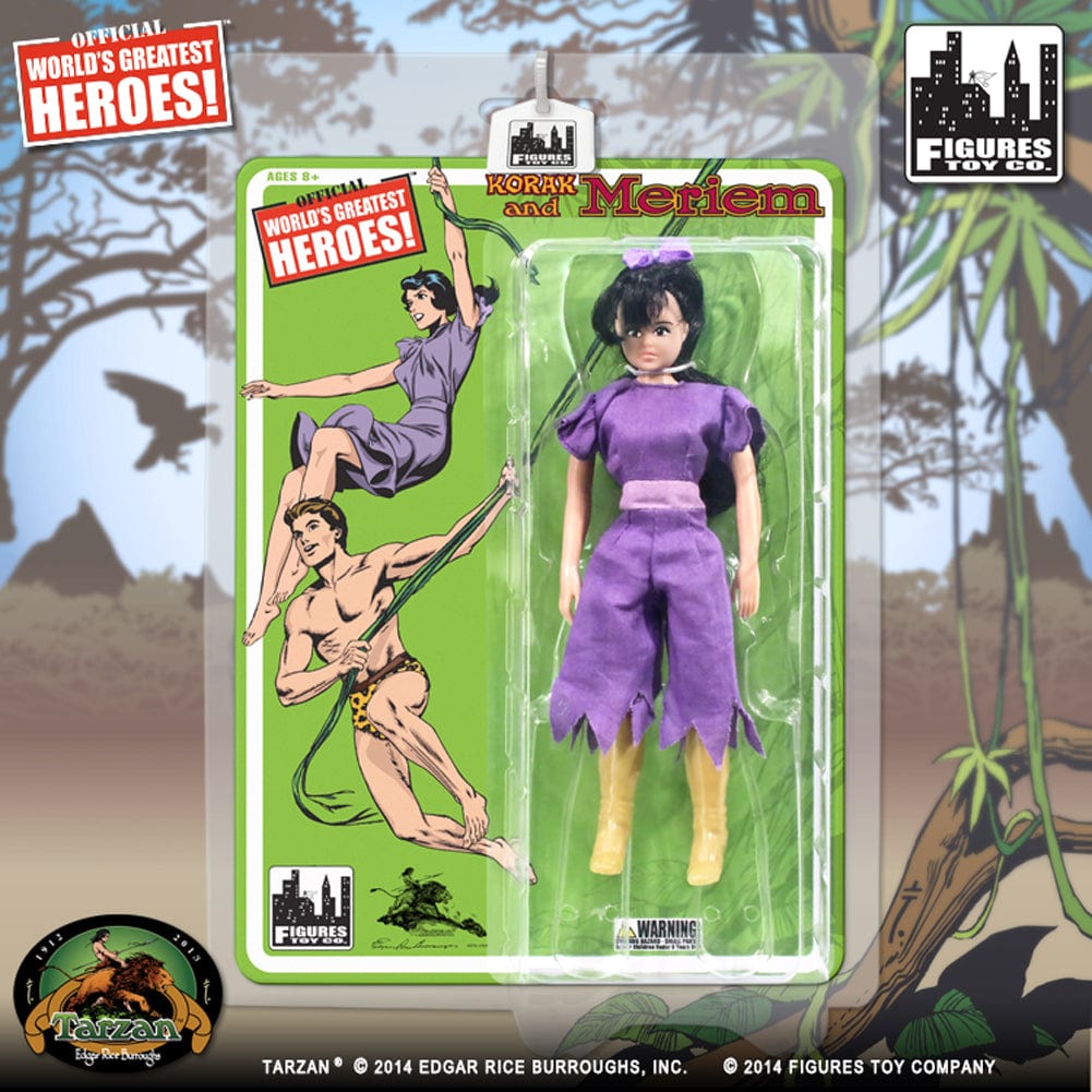 Tarzan Retro 8 Inch Action Figures Series 1: Meriem