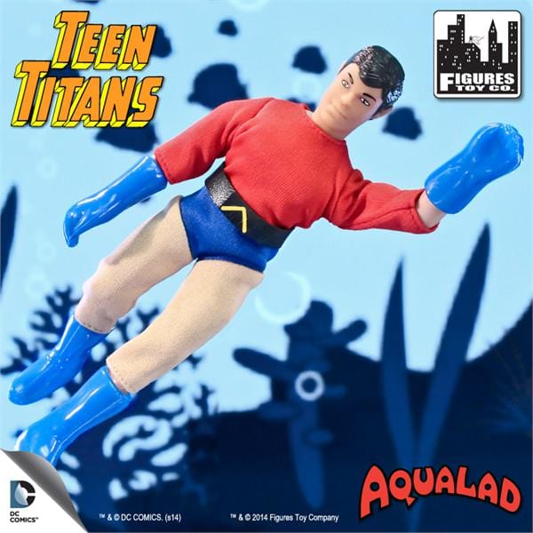 Teen Titans 7 Inch Action Figures Series One: Aqualad