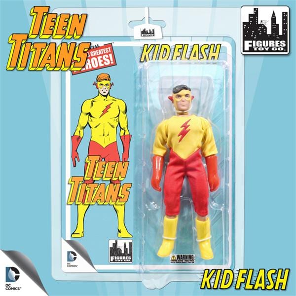 Teen Titans 7 Inch Action Figures Series One: Kid Flash - Figures Toy ...