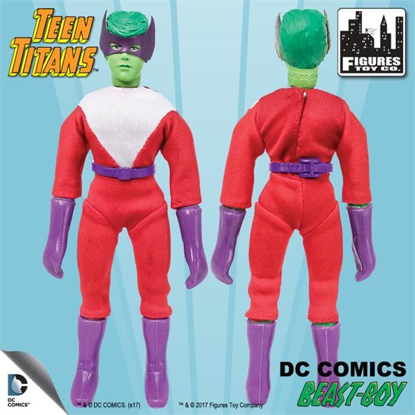 Teen Titans 7 Inch Action Figures Series Two: Beast Boy (Green)