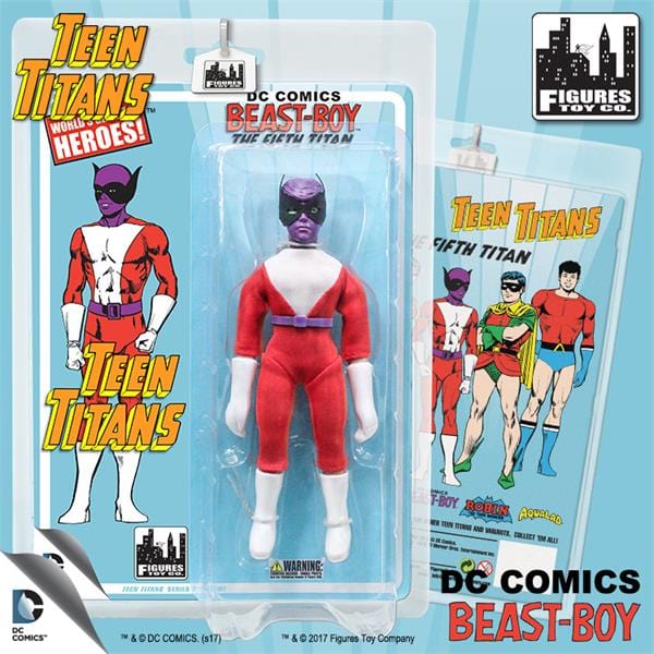 Teen Titans 7 Inch Action Figures Series Two: Beast Boy (Purple Variant)