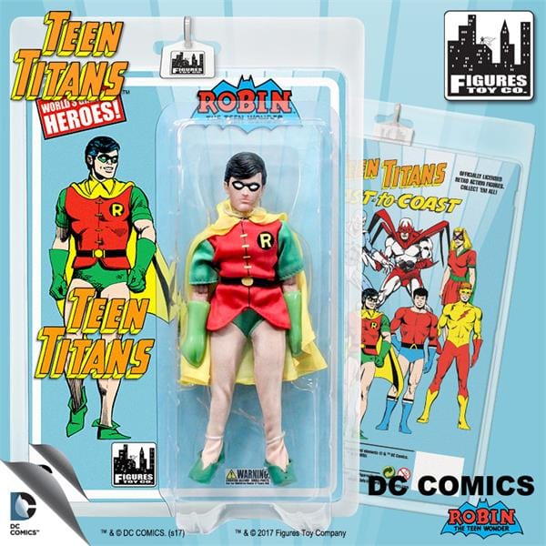 Teen Titans 7 Inch Action Figures Series Two: Set of all 4