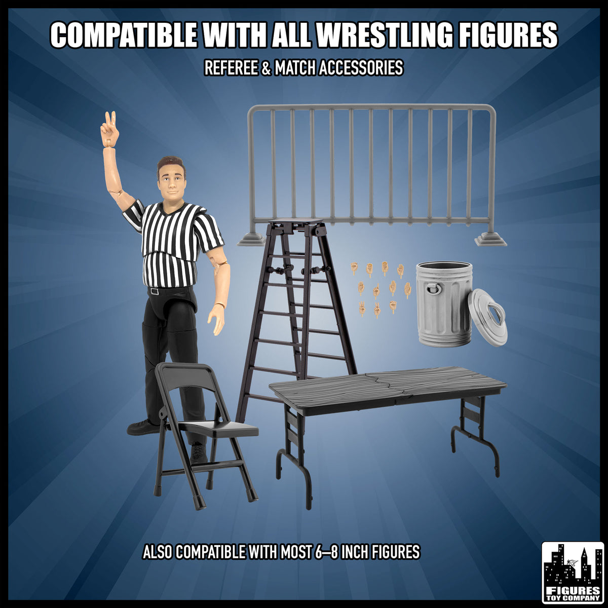 The Essentials Bundle for wrestling figures — compatibility guide.