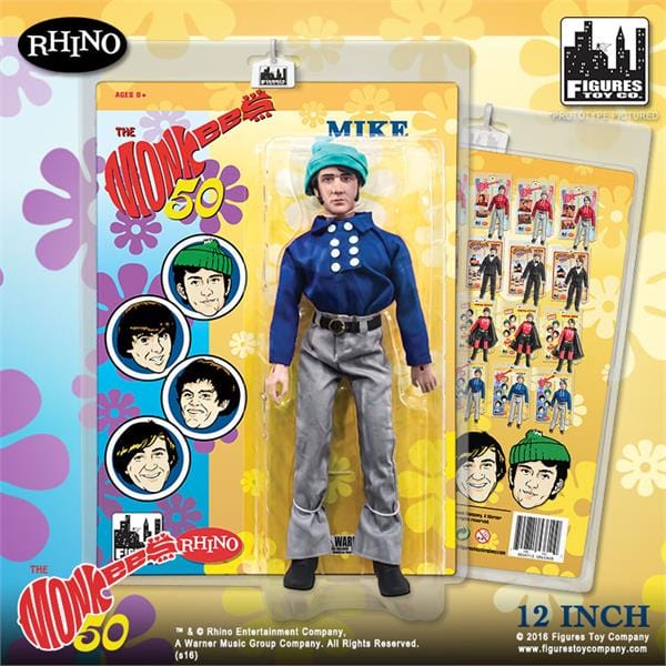 The Monkees 12 Inch Action Figures Series Blue Band Outfit: Mike Nesmith