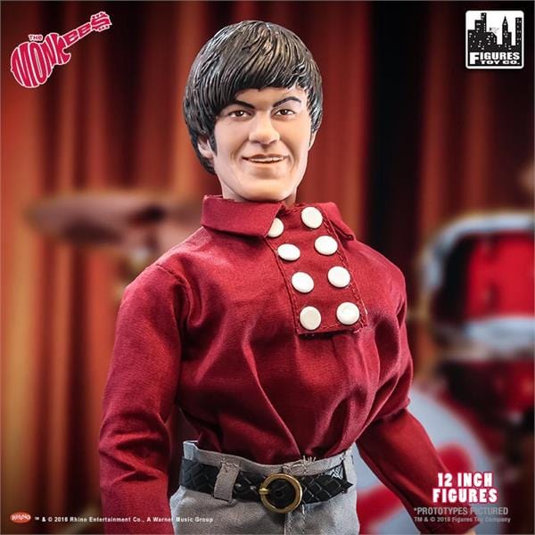 The Monkees 12 Inch Action Figures Series One Red Band Outfit: Micky Dolenz