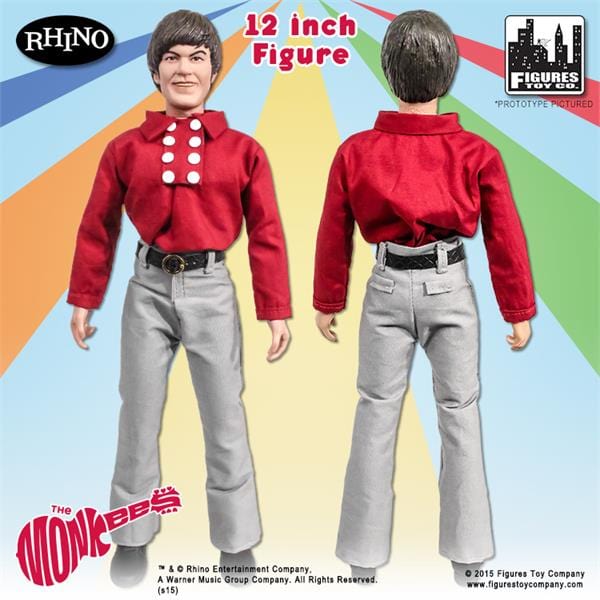 The Monkees 12 Inch Action Figures Series One Red Band Outfit: Micky Dolenz