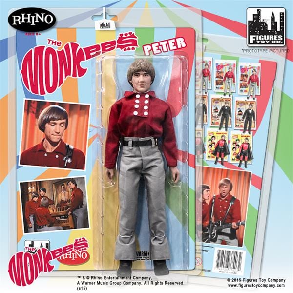 The Monkees 12 Inch Action Figures Series One Red Band Outfit: Peter Tork