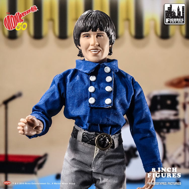 The Monkees 8 Inch Action Figures: Blue Band Outfit: Davy Jones