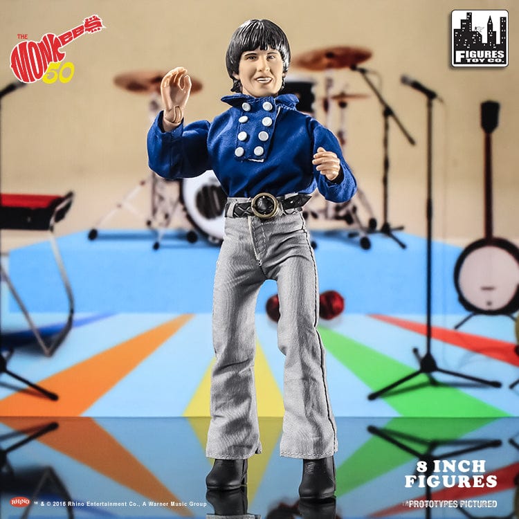 The Monkees 8 Inch Action Figures: Blue Band Outfit: Davy Jones