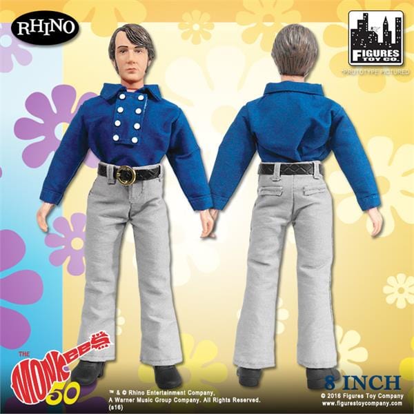 The Monkees 8 Inch Action Figures: Blue Band Outfit: Mike Nesmith