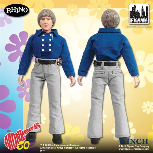 The Monkees 8 Inch Action Figures: Blue Band Outfit: Peter Tork