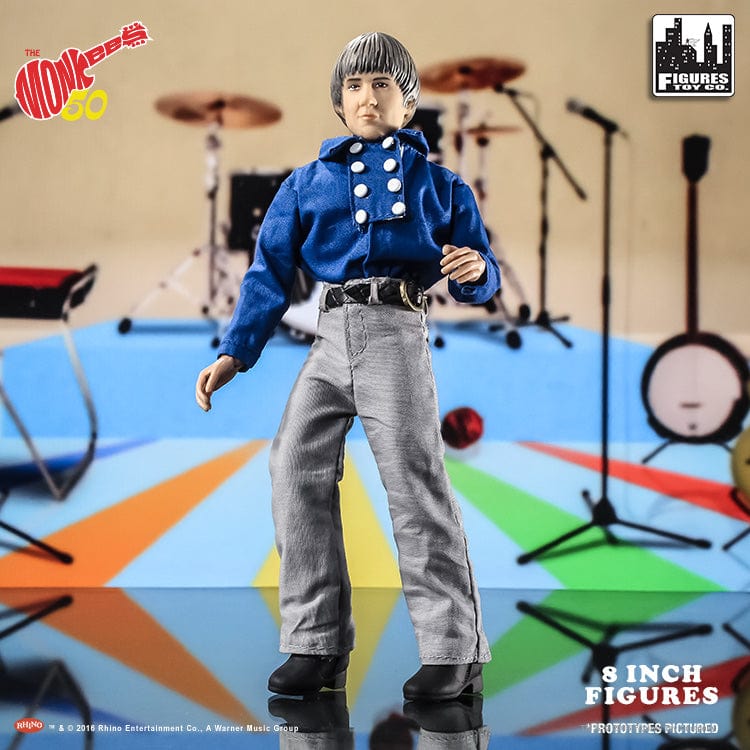 The Monkees 8 Inch Action Figures: Blue Band Outfit: Peter Tork