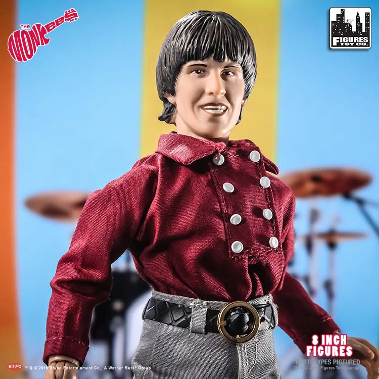 The Monkees 8 Inch Action Figures Series One Red Band Outfit: Davy Jones