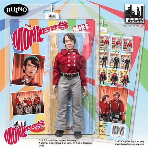 The Monkees 8 Inch Action Figures Series One Red Band Outfit: Set of all 4