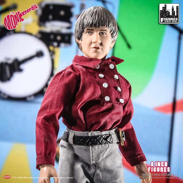 The Monkees 8 Inch Action Figures Series One Red Band Outfit: Set of all 4