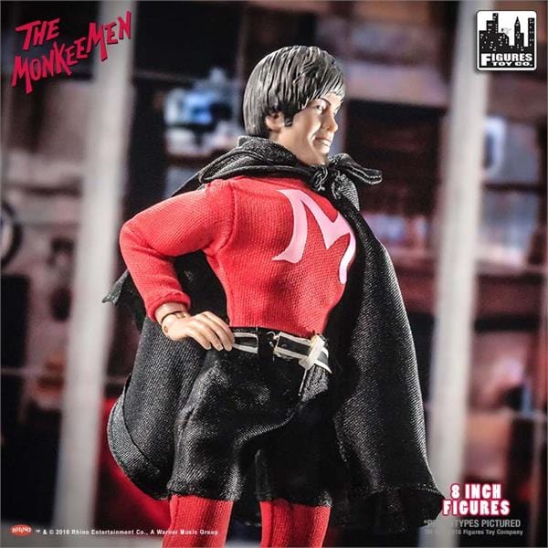 The Monkees 8 Inch Action Figures Series One The Monkee Men Outfit: Micky Dolenz