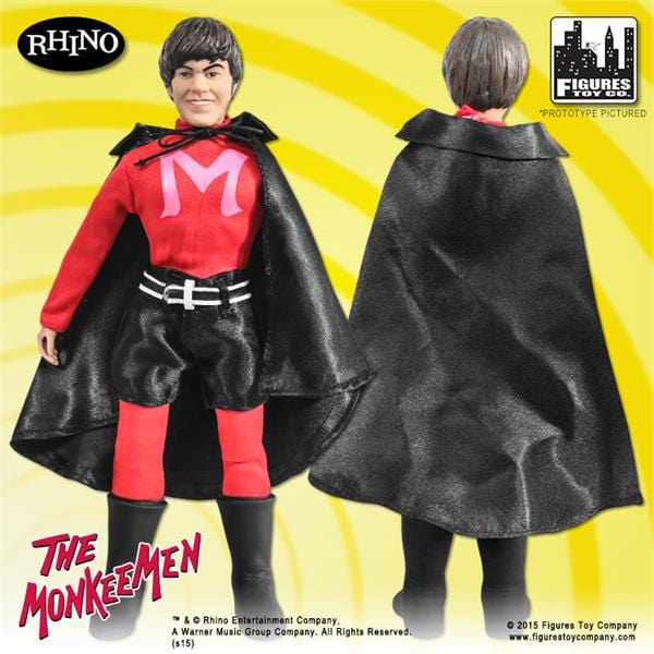 The Monkees 8 Inch Action Figures Series One The Monkee Men Outfit: Micky Dolenz