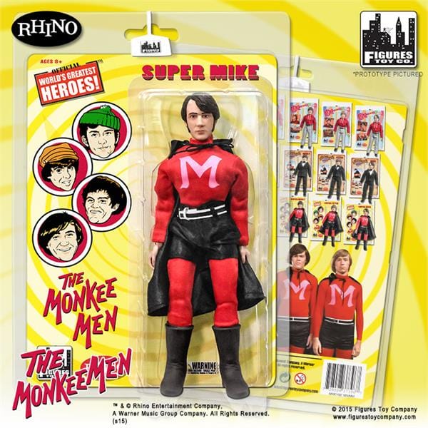 The Monkees 8 Inch Action Figures Series One The Monkee Men Outfit: Mike Nesmith