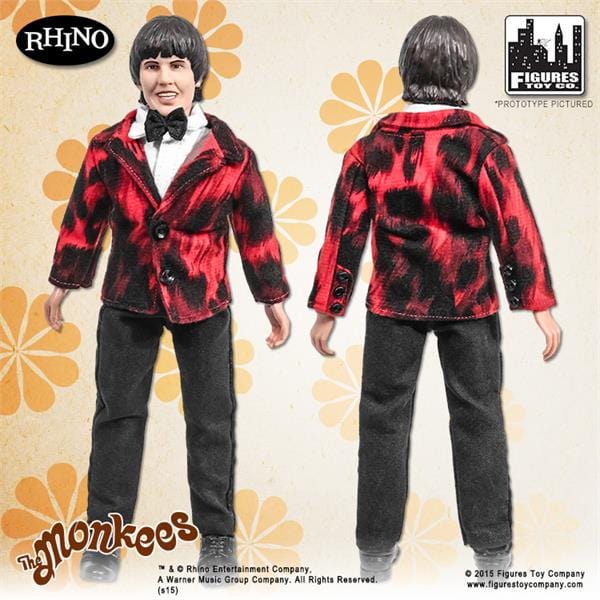 The Monkees 8 Inch Action Figures Series One Tuxedo Outfit: Davy Jones