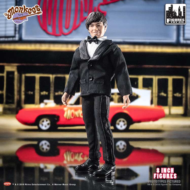 The Monkees 8 Inch Action Figures Series One Tuxedo Outfit: Micky Dolenz