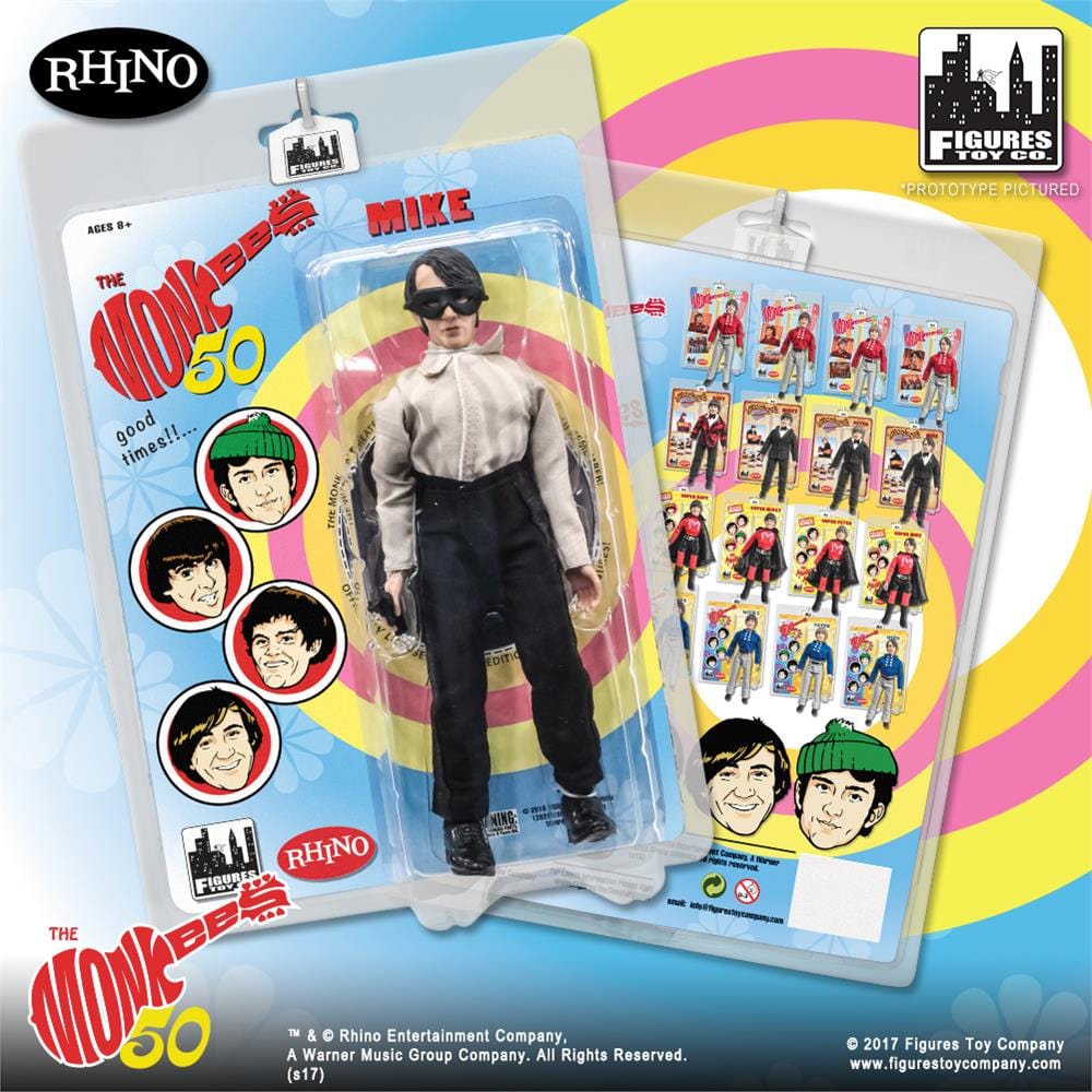 The Monkees 8 Inch Retro Action Figure Variants: Bandit Mike Nesmith