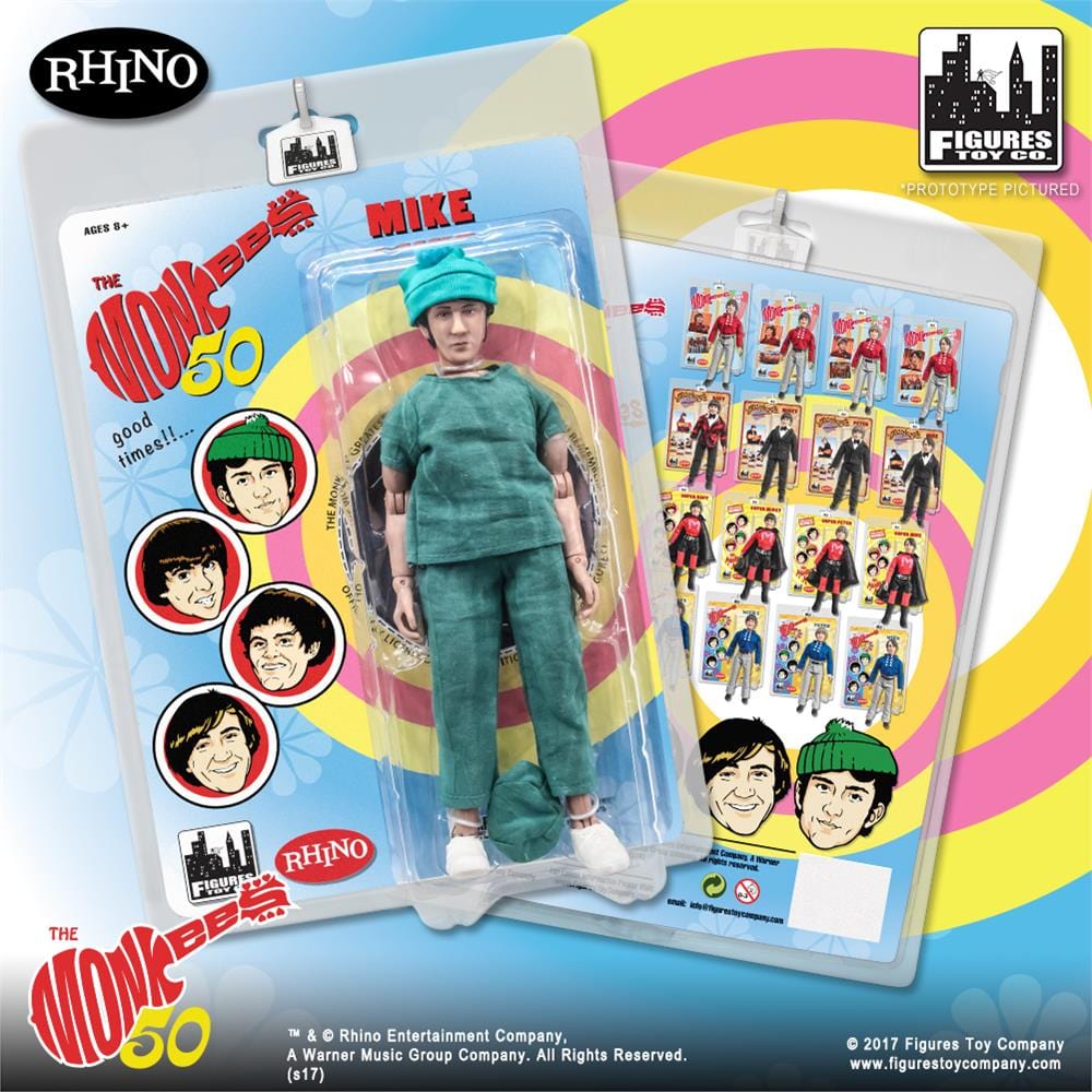 The Monkees 8 Inch Retro Action Figure Variants: Surgeon Mike Nesmith