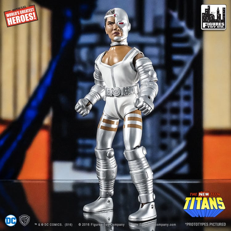 The New Teen Titans Retro 8 Inch Action Figures Series 1: Cyborg