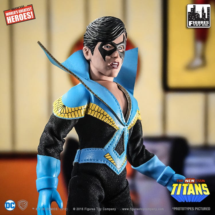 The New Teen Titans Retro 8 Inch Action Figures Series 1: Set of all 4