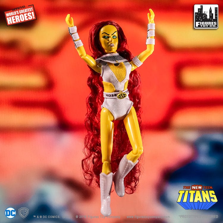The New Teen Titans Retro 8 Inch Action Figures Series 1: Set of all 4