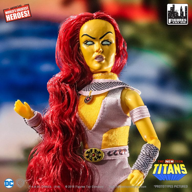 The New Teen Titans Retro 8 Inch Action Figures Series 1: Set of all 4